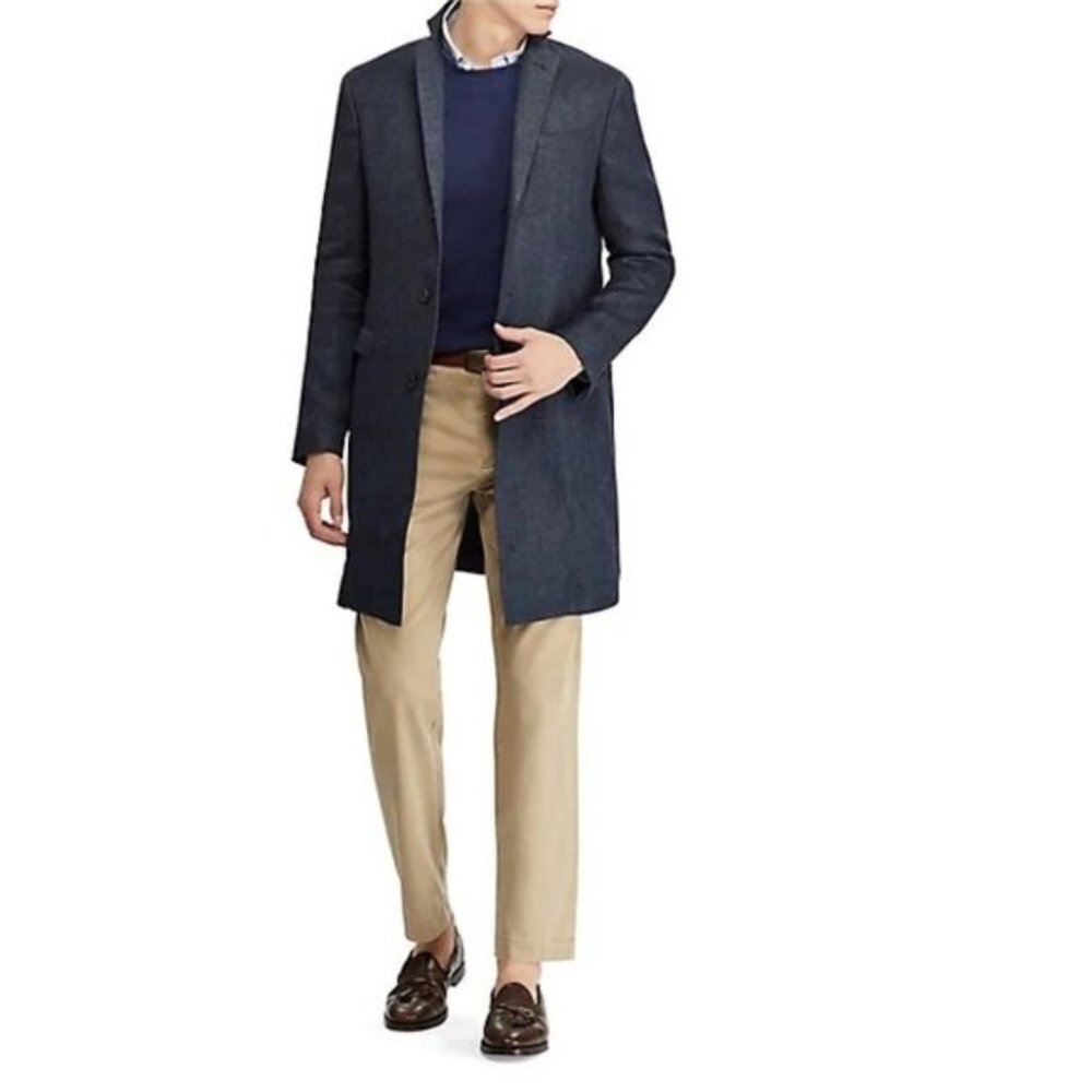 Polo Ralph Lauren Twill Chesterfield Coat